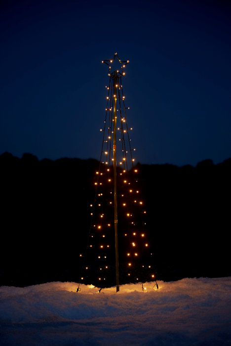 Julgran 130 LED 180 cm Stemning